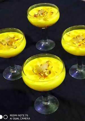 A picture of Tadgola (Ice Apple) Custard.
