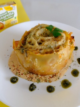 Anti Ribet, Membuat Lasagna Emina Chicken Roll Kekinian