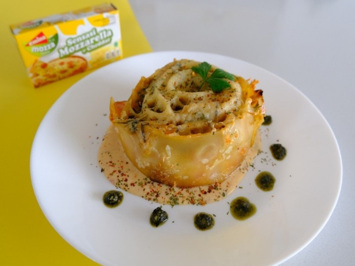 Anti Ribet, Membuat Lasagna Emina Chicken Roll Kekinian