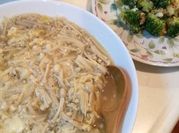 Gambar jamur enoki kuah