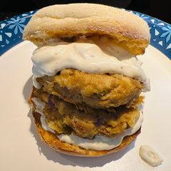 A picture of Baked Tuna Patties.