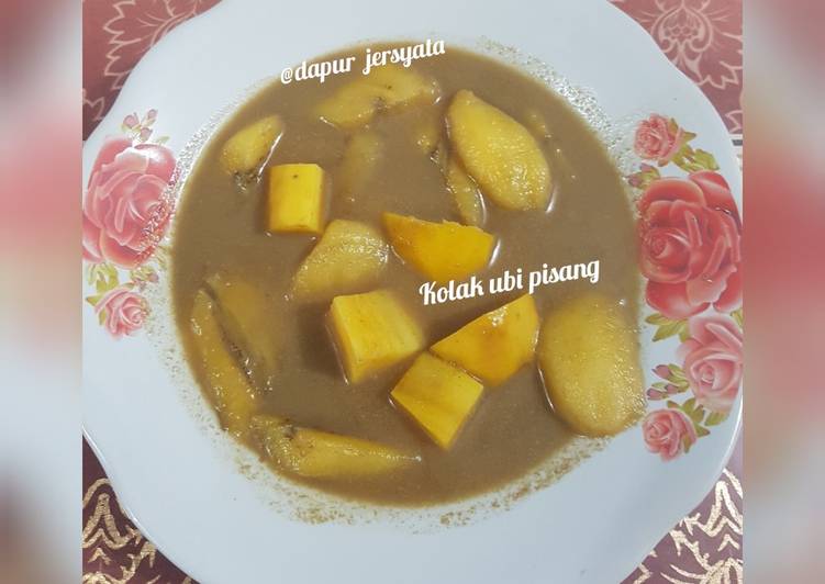 Kolak pisang ubi