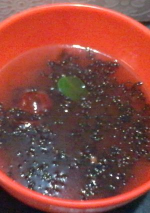 A picture of Veapam-poo Rasam.