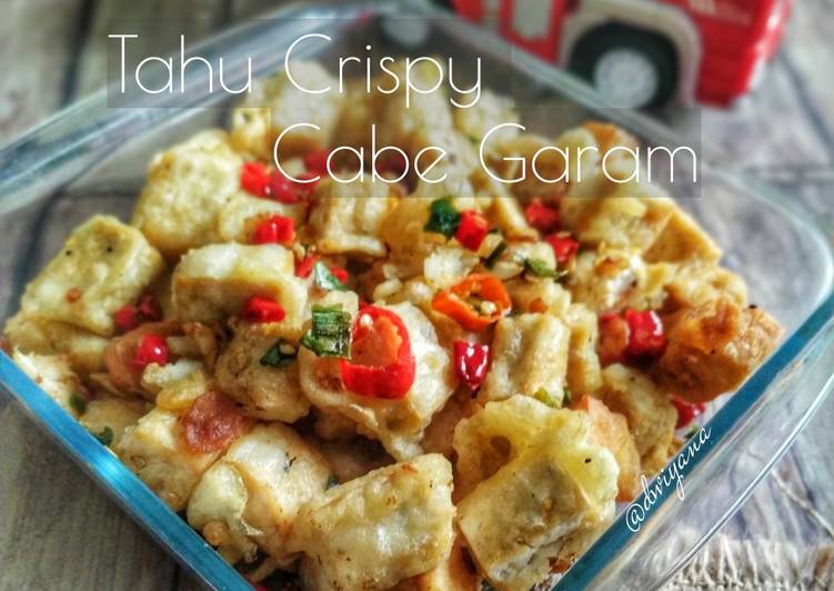 Resep Tahu Crispy Cabe-Garam Anti Gagal