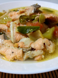 Foto resep Sup Salmon Kuah Pedas