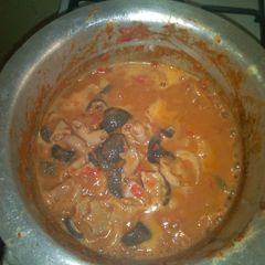 A picture of Matumbo stew.