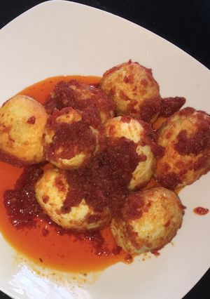 Foto resep Telur Ayam Kampung Masak Balado