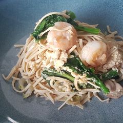 A picture of Sauteé Soy Noodle.