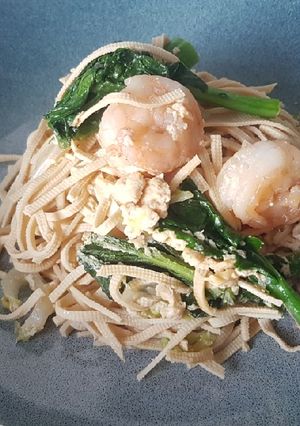 A picture of Sauteé Soy Noodle.