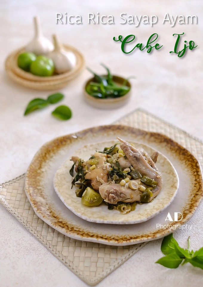 Foto resep Rica Rica Sayap Ayam Cabe Ijo