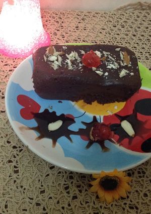 A picture of Chocolate mini cake.