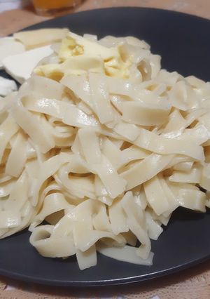 Une photo de Tagliatelle nature 🍴 🇮🇹