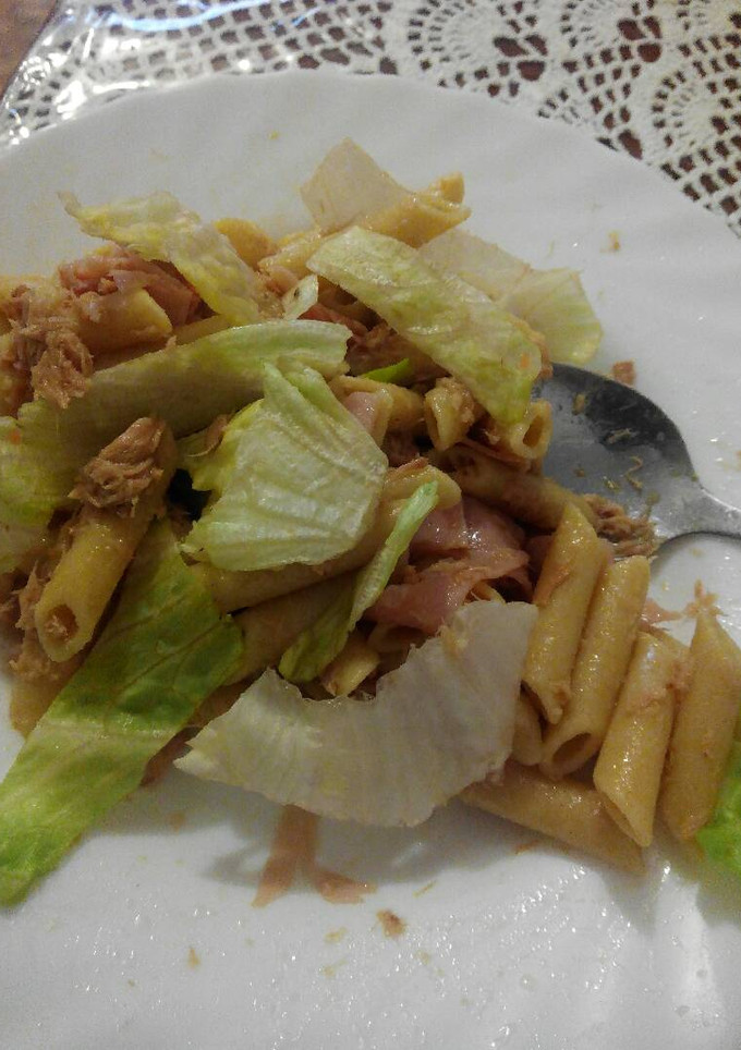 Una foto de Ensalada de pasta rápida