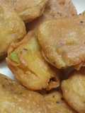 Crispy pumpkin fritters