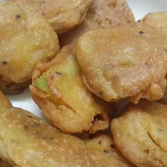 A picture of Crispy pumpkin fritters.