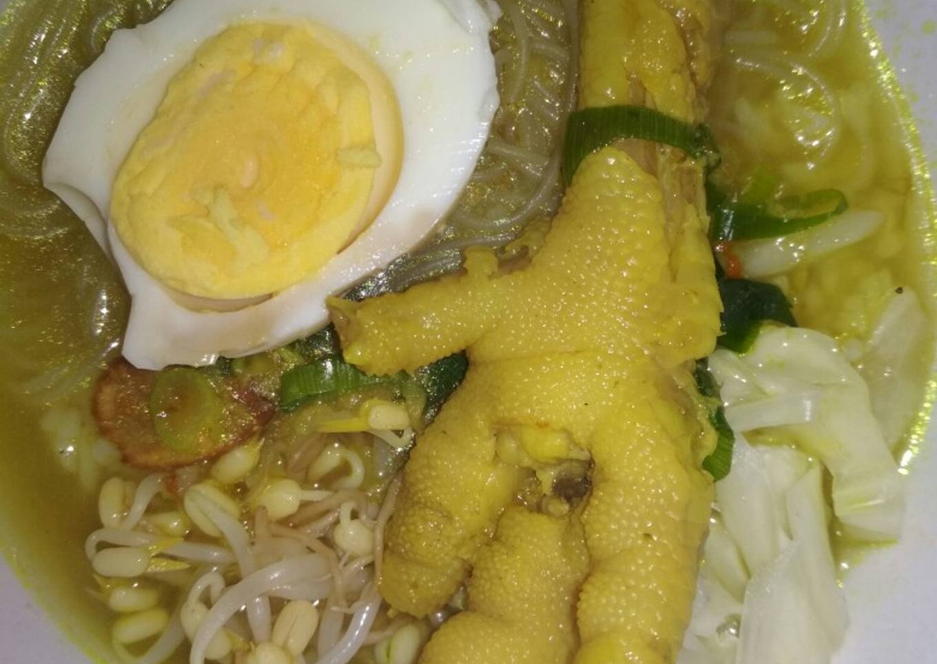 Soto Bening Ceker Ayam