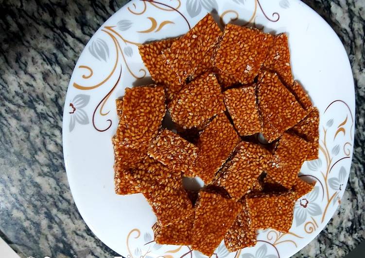 Steps to Prepare Homemade Chikki