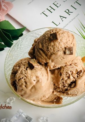 巧克力冰淇淋 的食譜成品照片