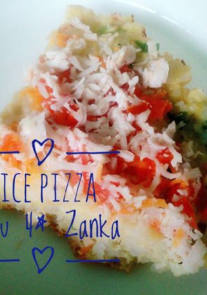 Foto resep Rice Pizza (Mpasi 4* 8m+)