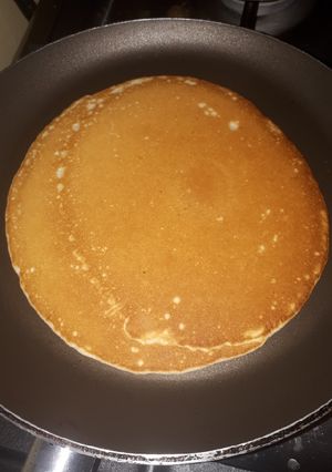 A picture of American pancakes.