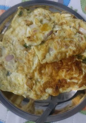 ऑमलेट(omelette recipe in hindi) रेसिपी मुख्य फोटो