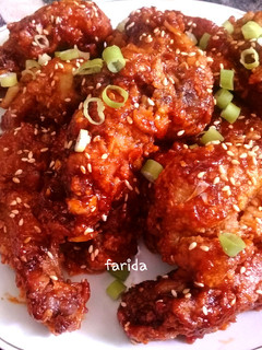 Foto resep Dakgangjeong (ayam goreng korea)