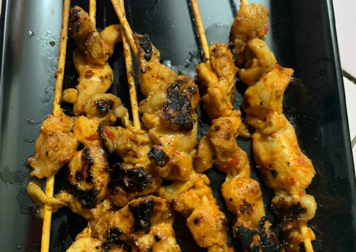 Sate pedas asin ala sate dj