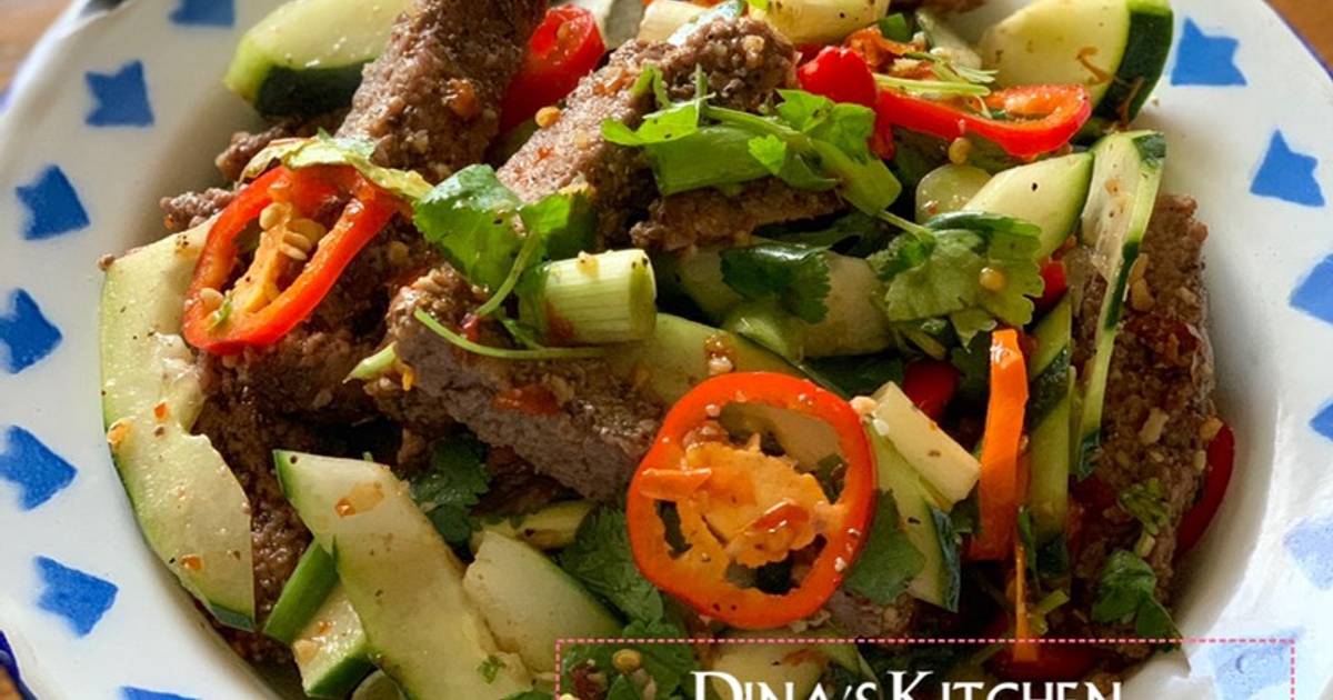 Resep Thai Beef Salad/ Salad Daging Sapi ala Thailand oleh Dina’s