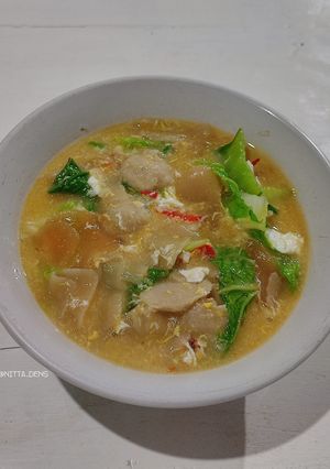 Foto resep Seblak Bakso Kerupuk
