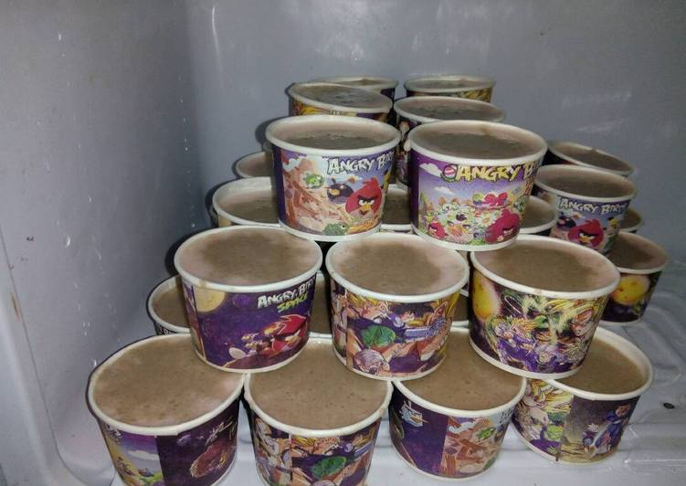 Bagaimana Membuat Ice cream home Made ala mahmud sifa, Enak Banget