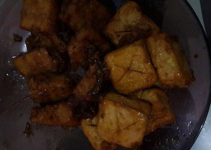 Semur manis tahu tempe