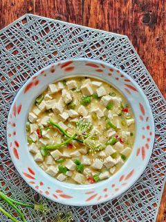 Foto resep Mun Tahu - Telur Asin, dg Bunga Bawang