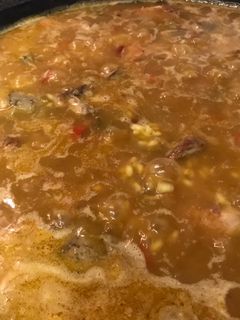 Una foto de Arroz con conejo