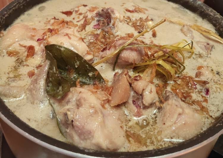 Proses memasak Opor ayam lebaran Anti Gagal