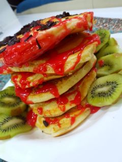 عکسی از دستور پنکیک ژاپنی