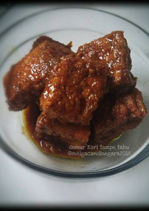 Foto resep Semur Kari Tempe Tahu
