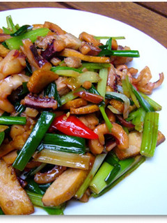客家小炒 的食譜成品照片