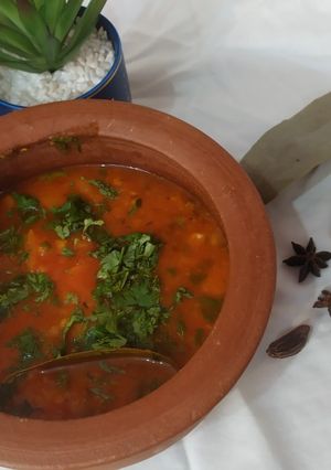 A picture of No oil Aloo Sabji.