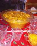 Ensalada de frutas Navidad