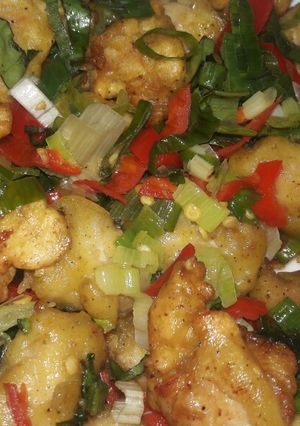 Foto resep Ayam Popcorn Goreng Bawang