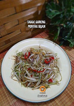 Gambar 1:5:26 - Tauge goreng minyak bijan