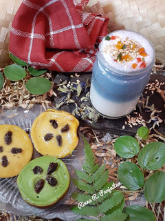 Foto resep Blue Iced Layered Milk Tea