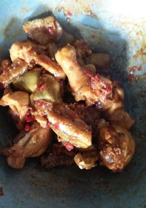 Foto resep Ayam dan terong bumbu kecap