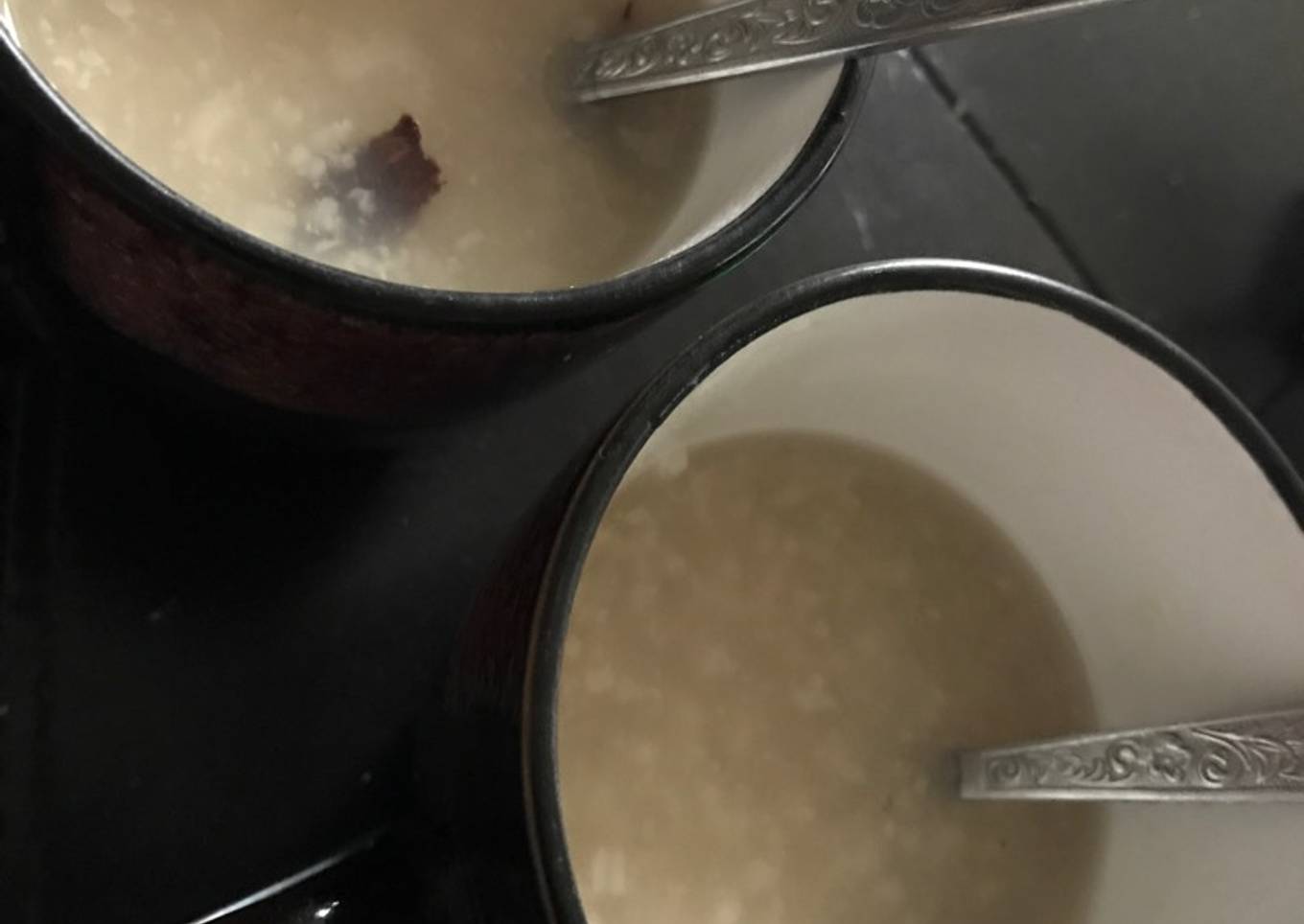 Atole de arroz sin leche con splenda