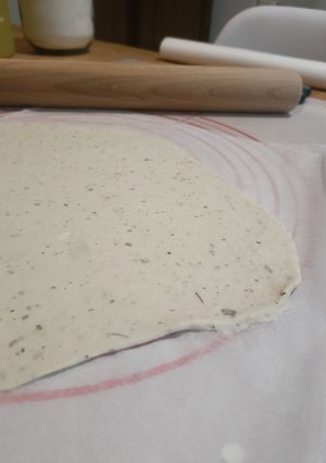 Une photo de 🍕 Pâte à pizza à l'origan