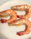 กุ้งลายเสืออบเกลือ