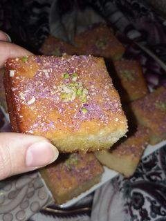 عکسی از دستور کیک شربتی😉