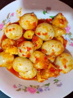 Foto resep Sambel goreng telor puyuh