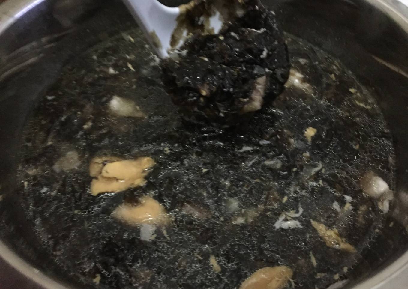 Sayur rambut a.k.a sayur rumput laut (cea chai)