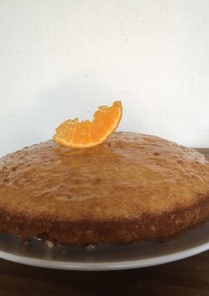 Una foto de Torta de leche caliente